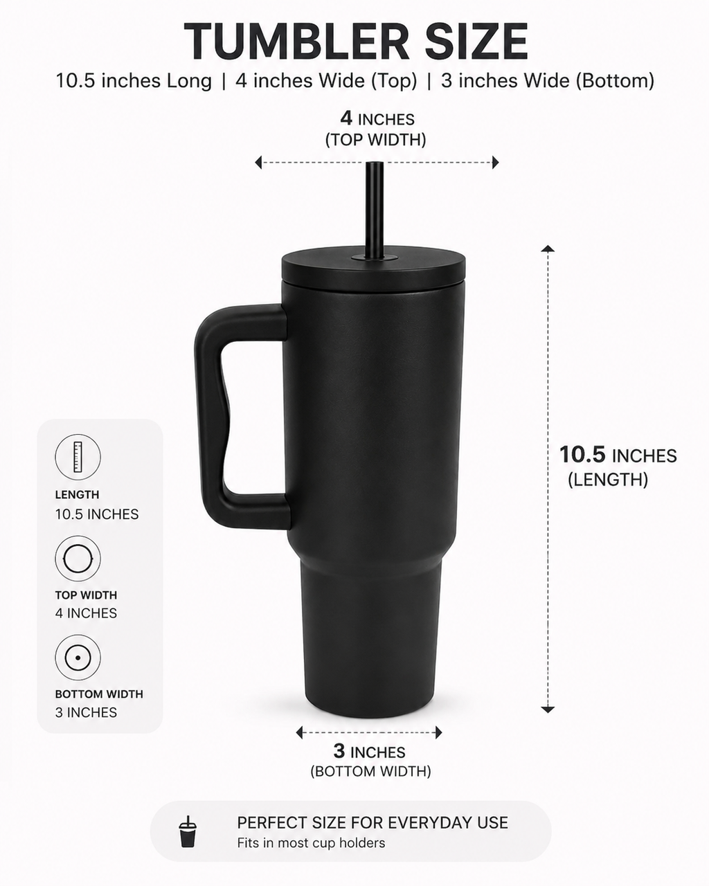 40oz Premium Insulated Tumbler_all-Day Hot & Cold Drink cup