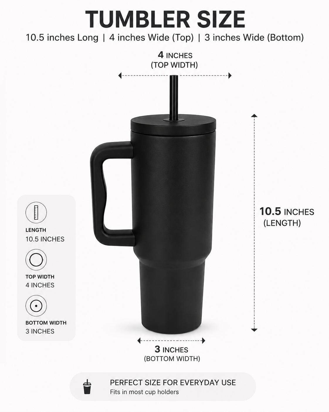 40oz Premium Insulated Tumbler_all-Day Hot & Cold Drink cup