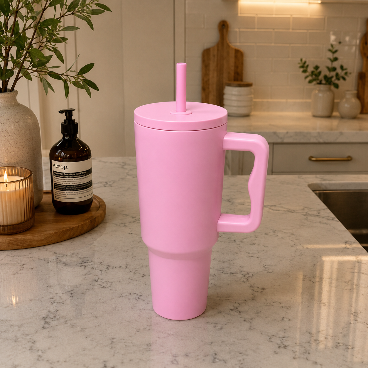 40oz Premium Insulated Tumbler_all-Day Hot & Cold Drink cup