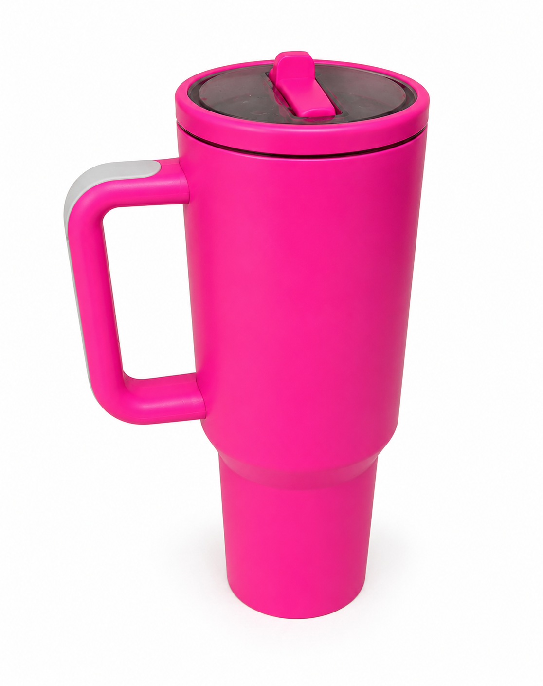 40oz Spill Proof Insulated Tumbler with Handle & Straw_Twist-Lock Leakproof Lid