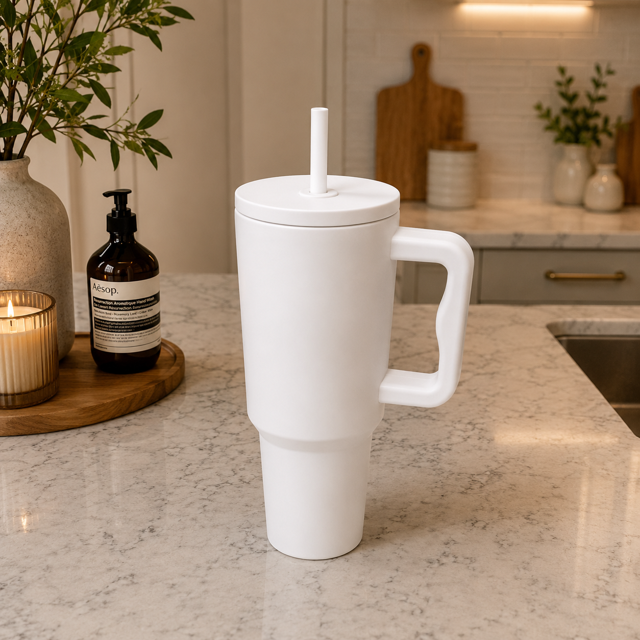 40oz Premium Insulated Tumbler_all-Day Hot & Cold Drink cup