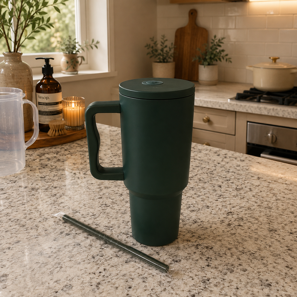 40oz Premium Insulated Tumbler_all-Day Hot & Cold Drink cup